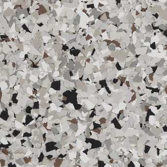 Coyote, muestra de flake decorativo, toque para ver proyectos