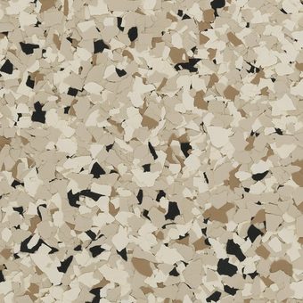 Shoreline, muestra de flake decorativo, toque para ver proyectos