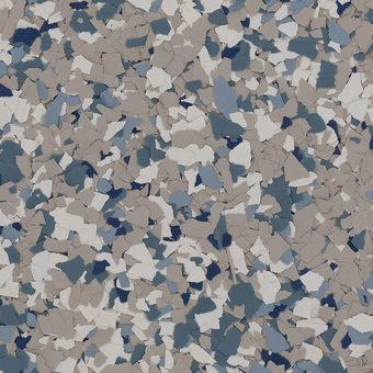 Stonewash, muestra de flake decorativo, toque para ver proyectos