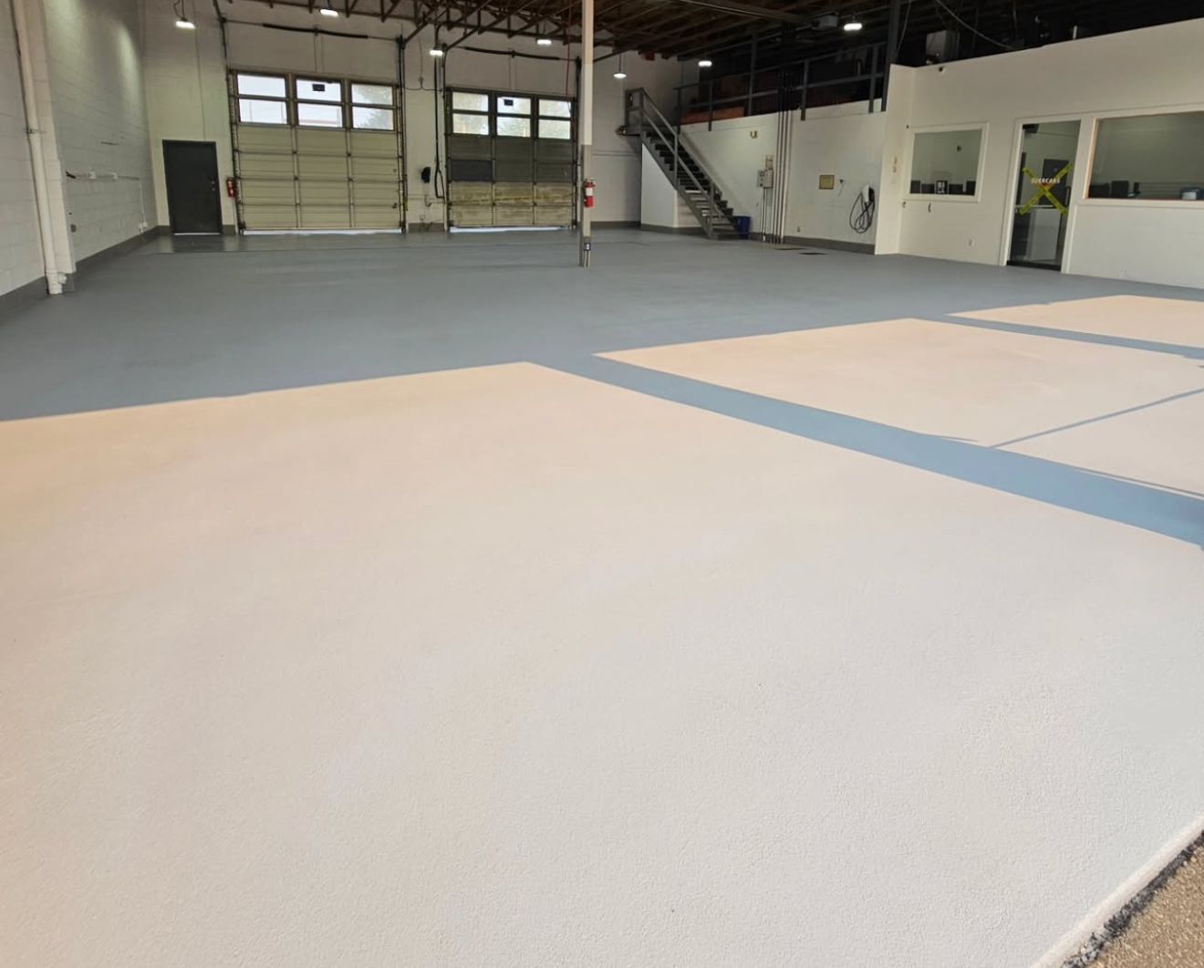 Commercial after flake coating, Delray Beach, FL