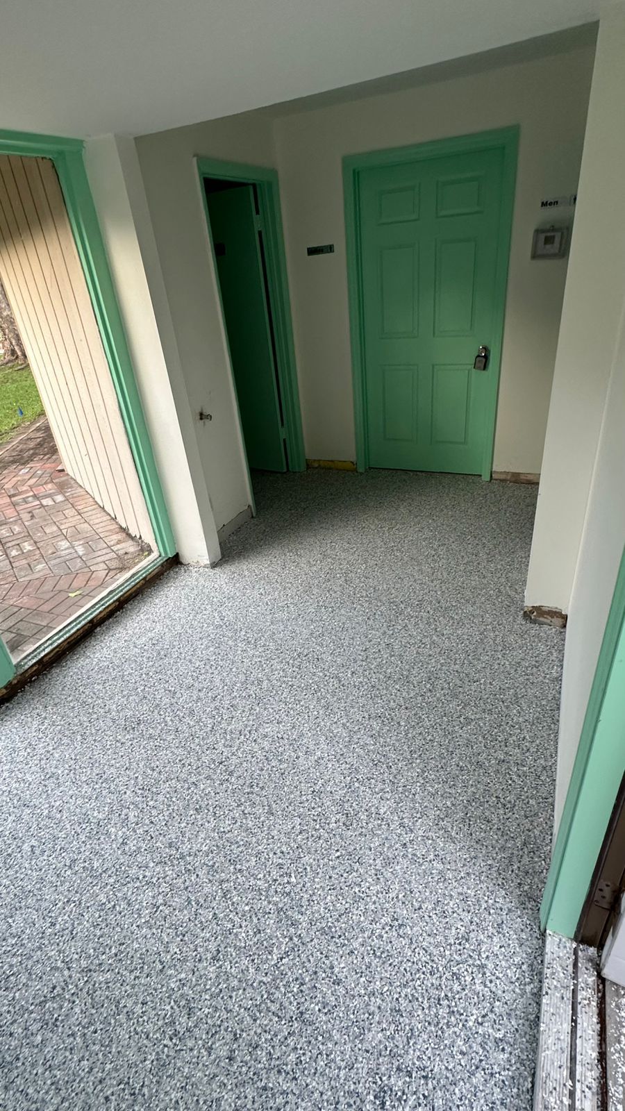 Commercial after flake coating, Boynton Beach, FL