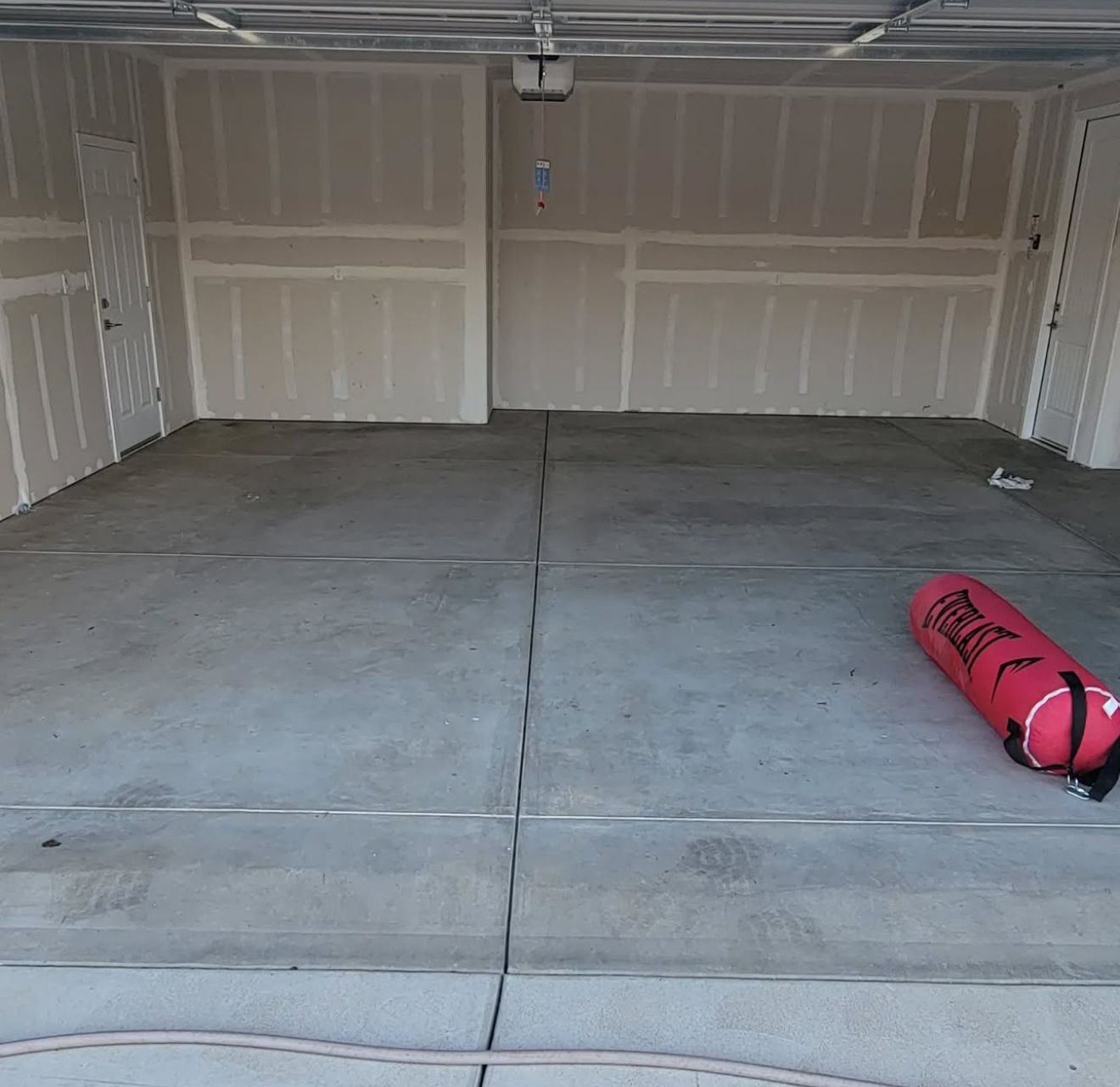 Garage Floor before coating, Boynton Beach, FL