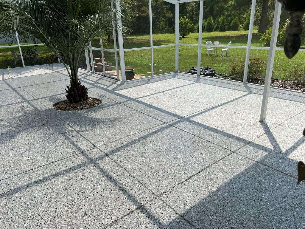 Recubrimiento de patio de concreto, Parkland FL