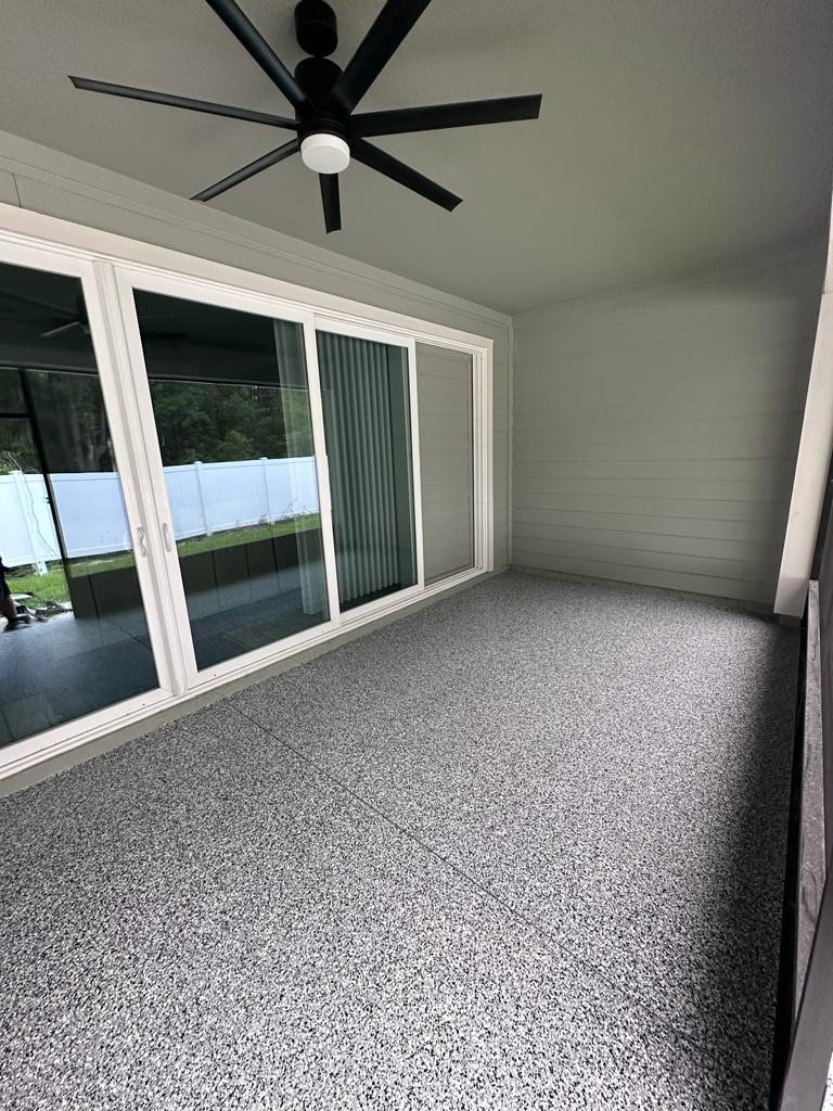 Recubrimiento de patio de concreto en el condado de Palm Beach FL