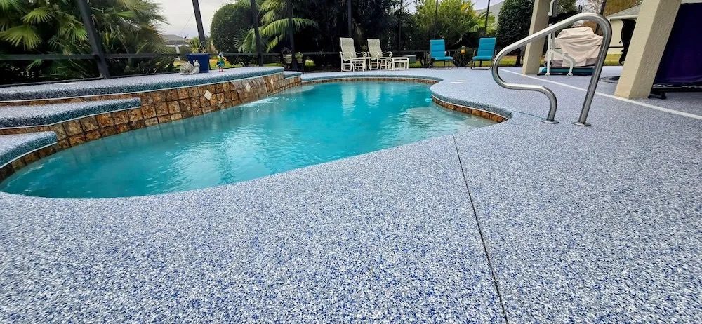 Recubrimiento de área de piscina en Boca Raton FL